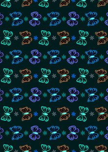 多彩几何图案纹理背景