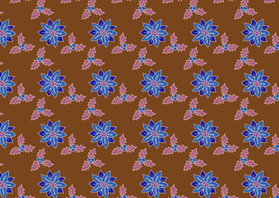 棕色背景花朵图案纹理