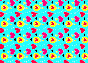 多彩几何图案背景