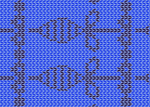 蓝色针织图案纹理