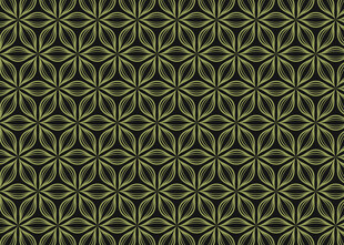 绿色几何花纹图案背景