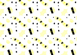 黄黑几何图案抽象背景图