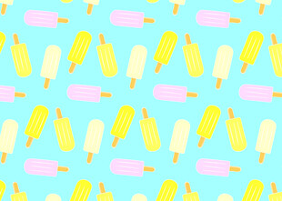 清新冰淇淋图案背景