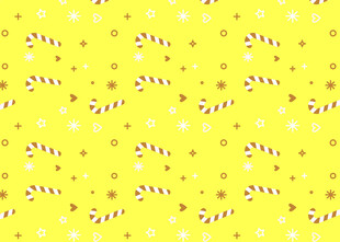 黄色星星条纹图案背景