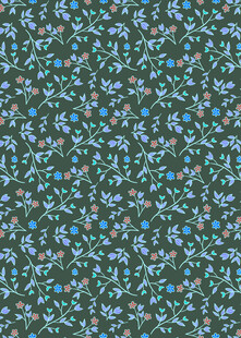 绿色碎花图案纹理背景