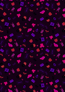 多彩几何图案背景纹理