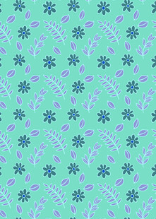 浅绿色雪花图案背景