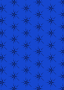 蓝色星状图案背景纹理