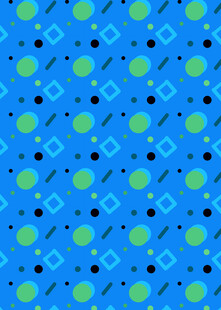 蓝色几何图案背景纹理