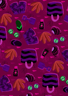 万圣节主题图案背景