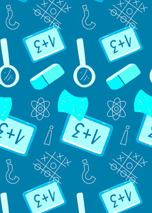 数学元素图案背景