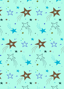 星星图案的清新背景纹理