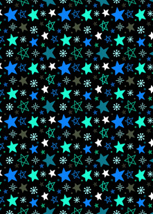多彩星星图案背景
