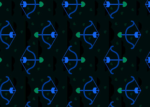 几何箭头图案背景