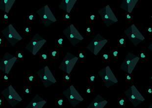 蓝绿几何图案背景纹理