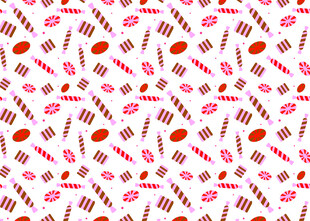 粉色甜点图案背景纹理