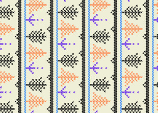 几何图案装饰性条纹纹理