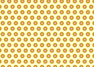 黄色圆圈图案背景纹理