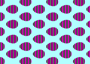 蓝底紫纹圆形图案纹理