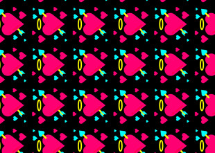 粉色几何图案背景纹理