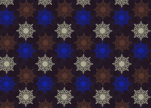 蓝白几何图案抽象背景图