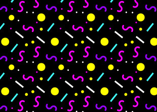 多彩节日装饰图案背景