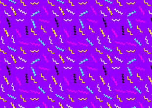 紫色多彩几何图案背景