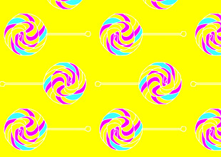 多彩棒棒糖图案背景