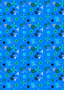 蓝色几何图案背景纹理