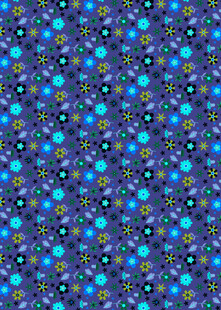 蓝色渐变圆点抽象图案