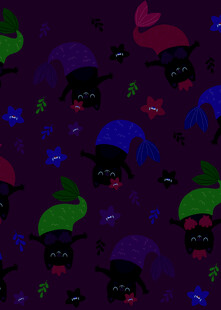 万圣节幽灵图案背景