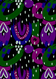 多彩民族风几何图案纹理