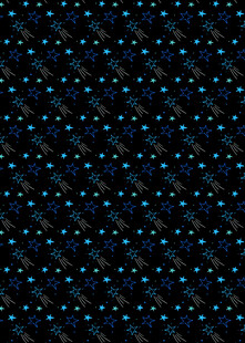 黑色背景闪烁蓝点图案