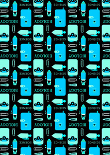 蓝色几何图案无缝背景