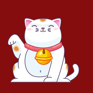 招财猫卡通形象
