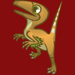卡通蜥蜴形象