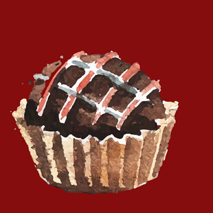 巧克力纸杯蛋糕