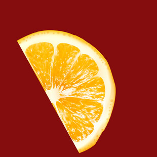 橙黄果瓣鲜亮诱人