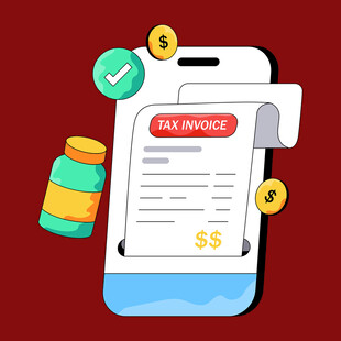 手机上的药品账单支付场景