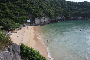 越南美丽海滨沙滩风景