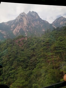 秀丽山峦间的翠绿景致