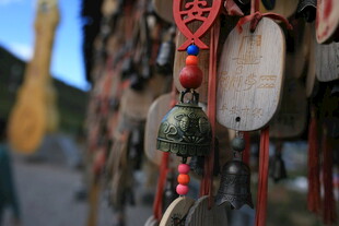 古风祈福风铃挂件