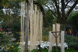 户外竹制艺术景观装置