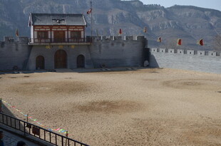 古老城墙建筑景观