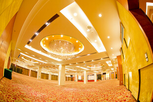 豪华宴会厅内部精致场景