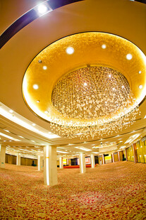 豪华大气的室内宴会大厅