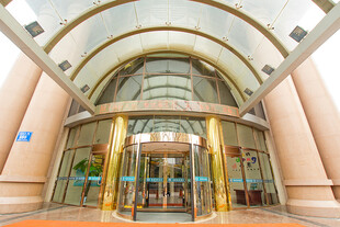 豪华酒店大堂入口