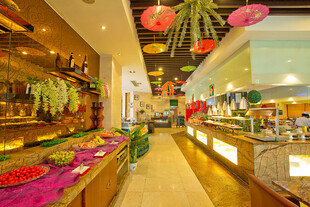 自助餐厅内景展示