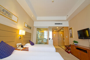 温馨舒适的双人酒店客房