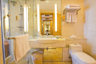 现代简约风格的温馨浴室